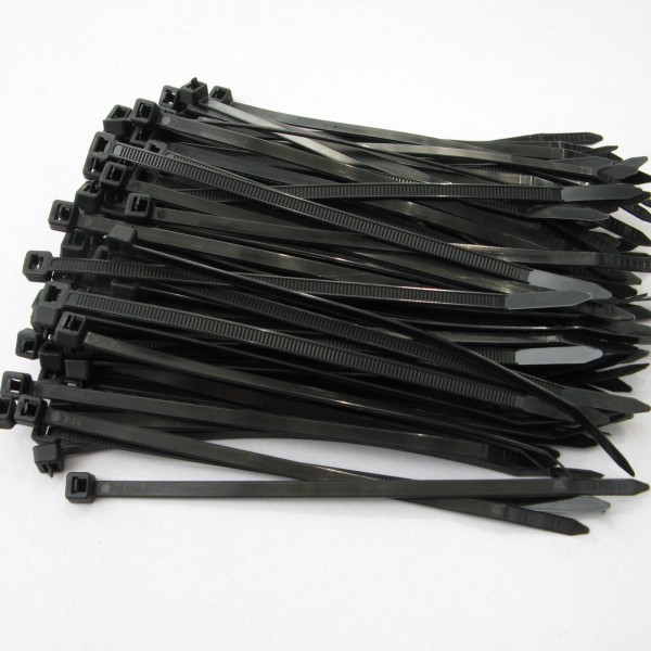 Kabelbinder 4,6 x 160 mm schwarz - 100 Stück