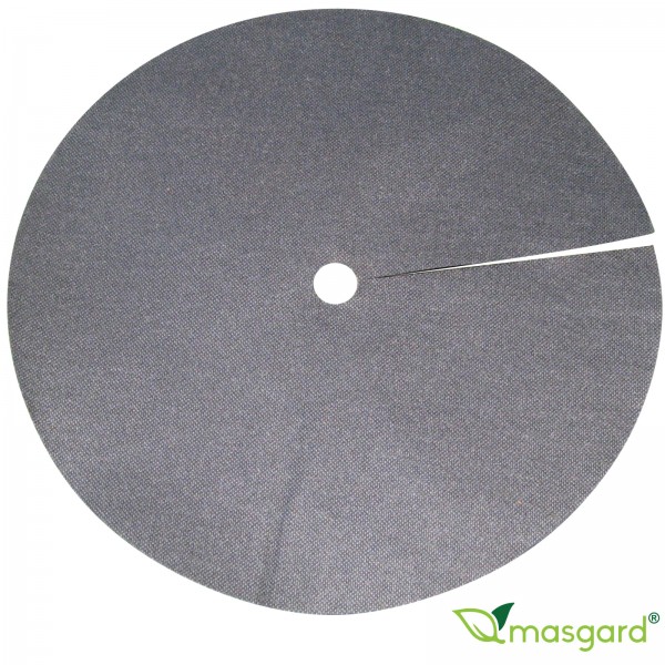 Tree protection fleece round disc - 30 cm - 80 g/m² - black