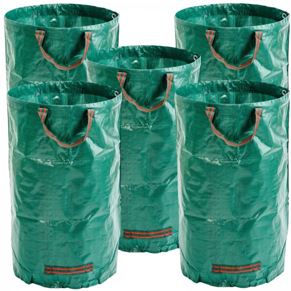 5x Garden bag 120 L