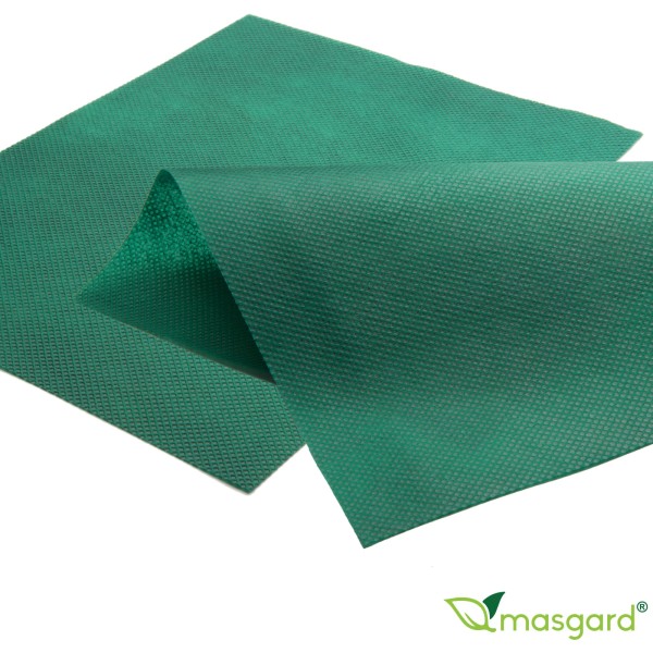 Weed control fleece 1,00 m x 10,00 m - 10 m² - 80 g/m² - green - folded