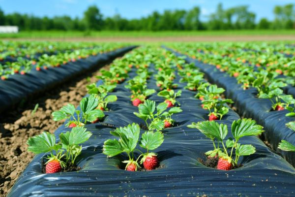 Mulchfolie aus PLA 1,00 m x 500,00 m - 500 m² - auf Rolle